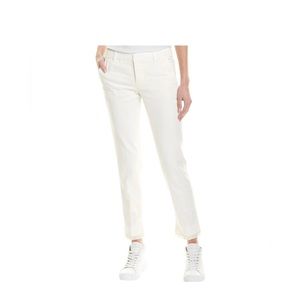 NWT Zadig & Voltaire Prune Frange Pants White Size 34 $258 Retail